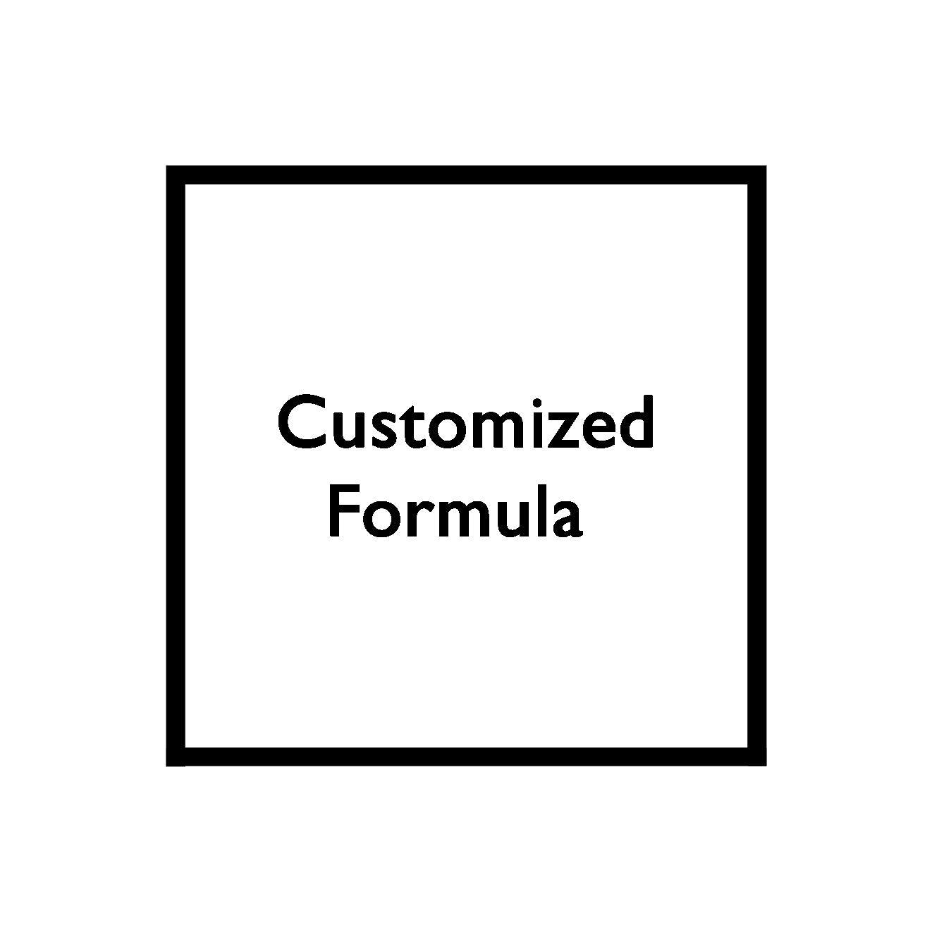 Customized Formula Set